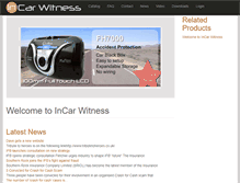 Tablet Screenshot of incarwitness.com